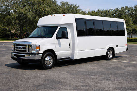 18-passenger minibus available for charter in Torrance, CA