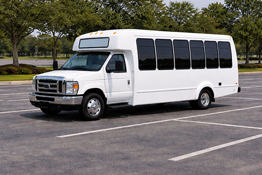 20-passenger minibus available for charter in Torrance, CA