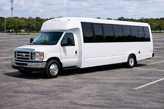 25-passenger minibus available for charter in Torrance, CA